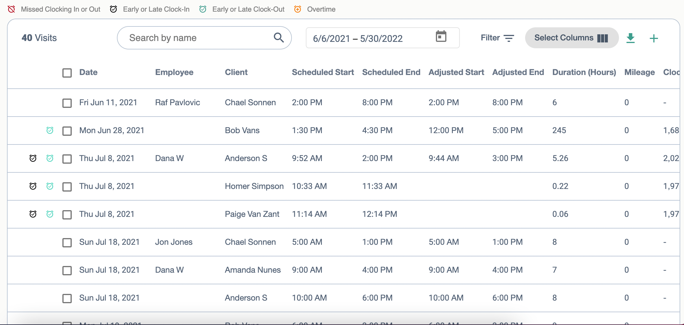 Reporting and Invoicing - Set Your Timesheet Range