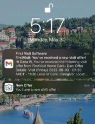 Alerts - Push Notification Shift Offers